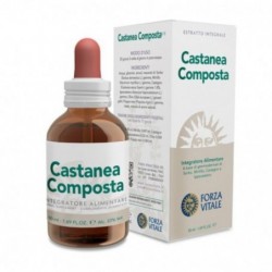 Comprar online CASTANEA COMPOSTA 50 ml de FORZA VITALE. Imagen 1