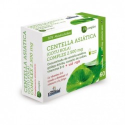 Comprar online CENTELLA ASIATICA COMPLEX 2500 mg EXT SECO 60 Vcap de NATURE ESSENTIAL. Imagen 1