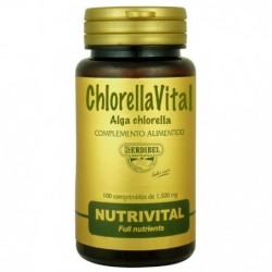 Comprar online CHLORELLAVITAL 100 Comp x 1000 mg de HERDIBEL. Imagen 1