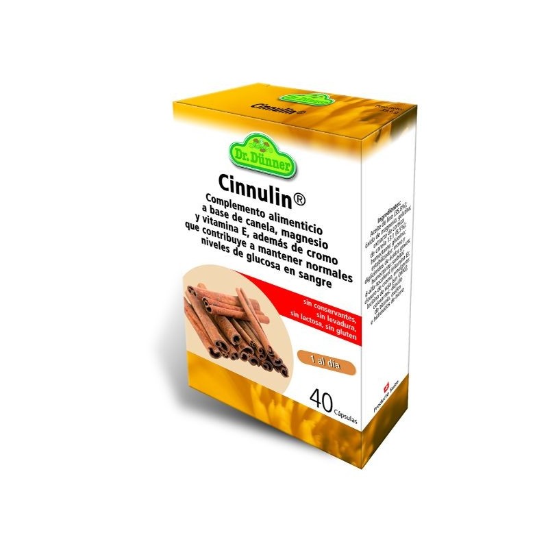 Comprar online CINNULIN 40 Caps de DR.DUNNER
