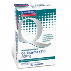 Comprar online CO ENZIMA Q10 200 mg 60 Caps de LAMBERTS. Imagen 1