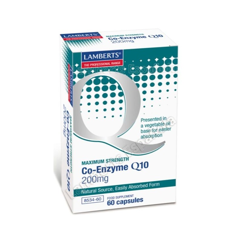 Comprar online CO ENZIMA Q10 200 mg 60 Caps de LAMBERTS