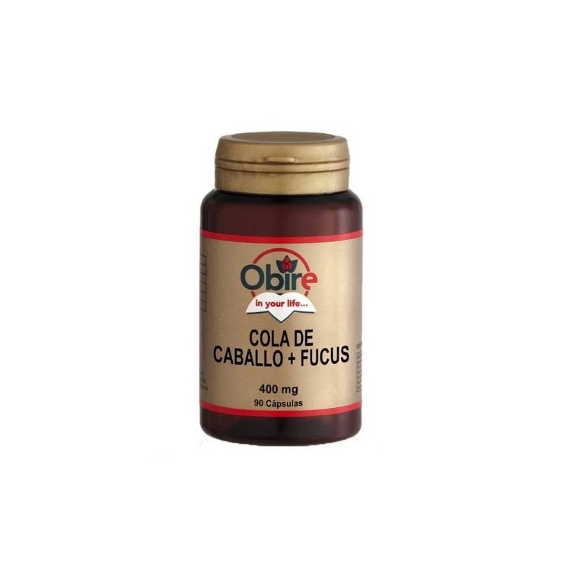 Comprar online COLA DE CABALLO + FUCUS 400 mg 90 Caps de OBIRE