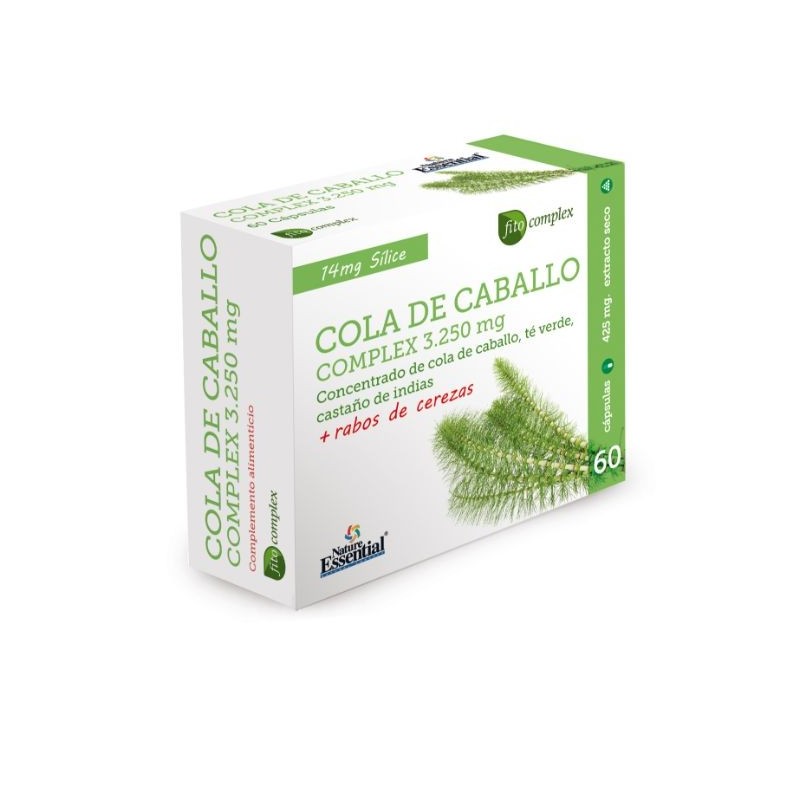 Comprar online COLA DE CABALLO COMPLEX 3250 mg 60 Caps BLISTER de NATURE ESSENTIAL