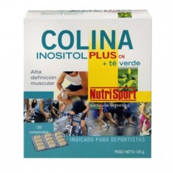 Comprar online COLINA INOSITOL PLUS+TE VERDE 120 Comp de NUTRISPORT. Imagen 1