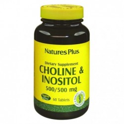 Comprar online COLINA+INOSITOL 500 mg 60 Comp de NATURES PLUS. Imagen 1