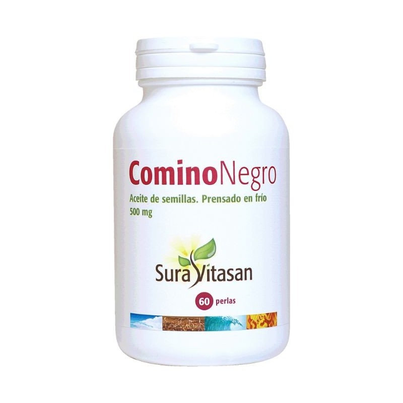 Comprar online COMINO NEGRO 500 mg 60 Perlas de SURA VITASAN
