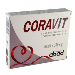 Comprar online CORAVIT 40 Caps X 558 mg de ABAD / KILUVA. Imagen 1