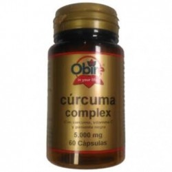 Comprar online CURCUMA 5000 mg (95%) +VIT C+ PIMIENTA 60 Caps de OBIRE. Imagen 1