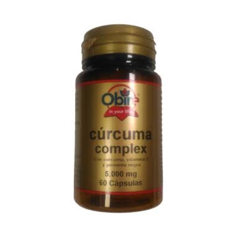 Comprar online CURCUMA 5000 mg (95%) +VIT C+ PIMIENTA 60 Caps de OBIRE