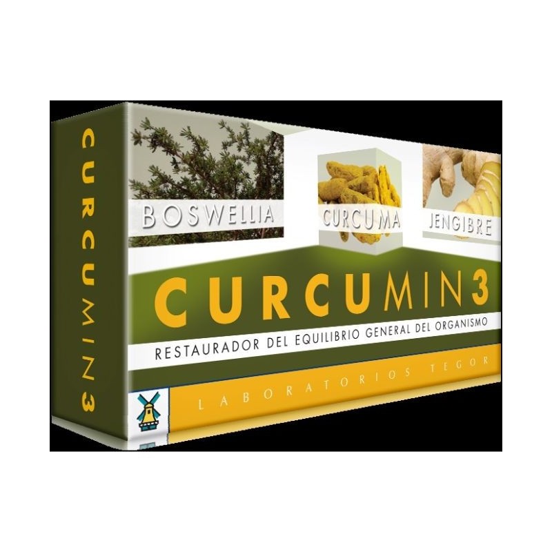 Comprar online CURCUMIN 3 30 Comp. de TEGOR