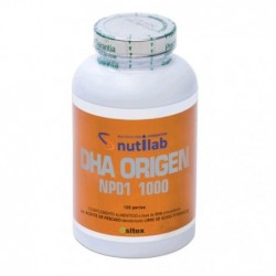 Comprar online DHA ORIGEN NPD1 1000 120 Perlas de NUTILAB-DHA. Imagen 1