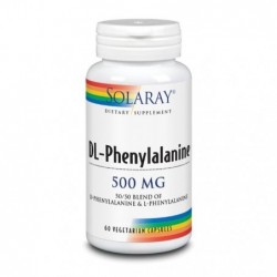 Comprar online DL-PHENYLALANINE 500 mg 60 Vcaps de SOLARAY. Imagen 1