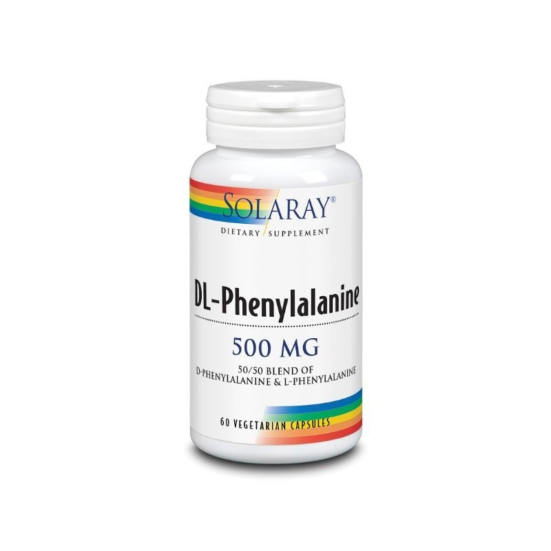 Comprar online DL-PHENYLALANINE 500 mg 60 Vcaps de SOLARAY