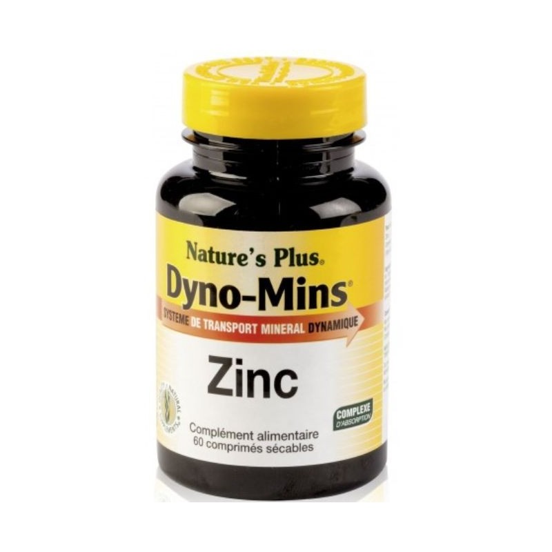 Comprar online DYNO MINS ZINC 15 mg 90 Comp de NATURES PLUS
