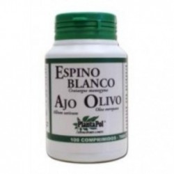 Comprar online ESPINO BLANCO AJO OLIVO 550 mg 100 Comp de PLANTA POL. Imagen 1