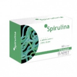 Comprar online ESPIRULINA 60 Comp DE 330 mg de ELADIET. Imagen 1