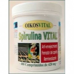 Comprar online ESPIRULINA-VITAL 400 mg 90 Comp de OIKOS. Imagen 1