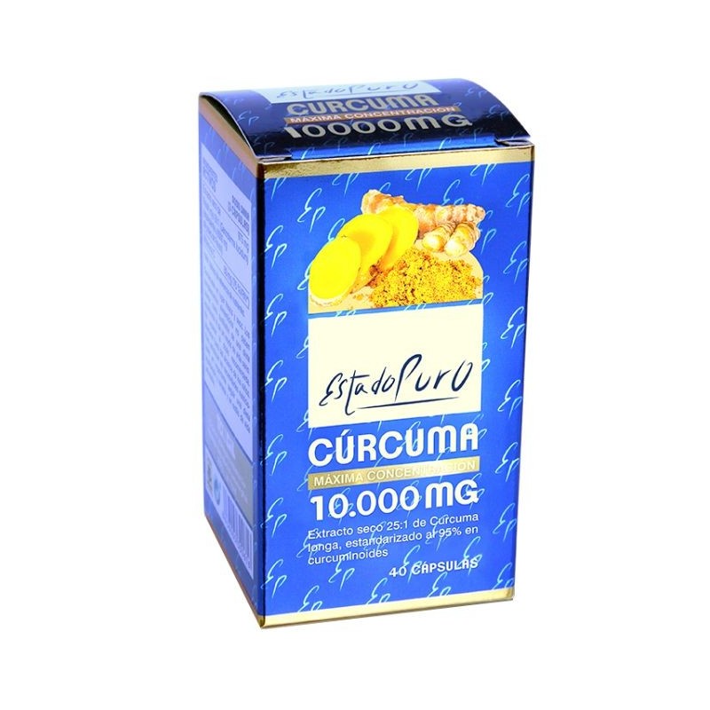 Comprar online ESTADO PURO CURCUMA 10.000 mg 40 Caps de TONGIL