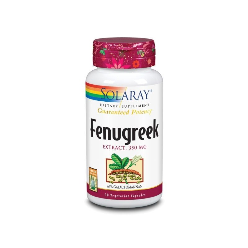 Comprar online FENUGREEK (FENOGRECO) 350 mg 90 Vcaps de SOLARAY