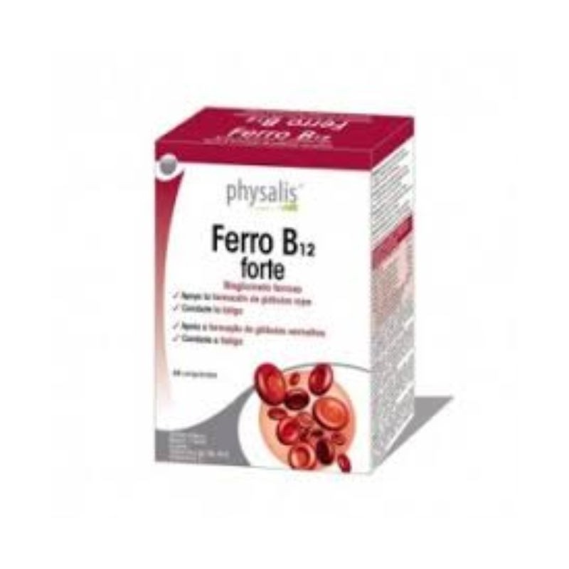 Comprar online FERRO B12 FORTE 60 Comp de PHYSALIS