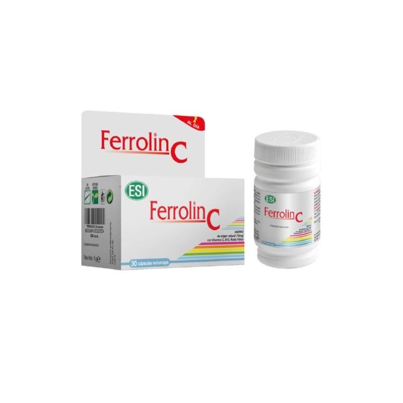 Comprar online FERROLIN C 500 mg x 30 Caps de TREPATDIET