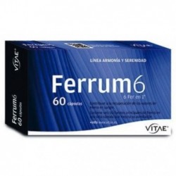 Comprar online FERRUM 6 60 CAPS de VITAE. Imagen 1