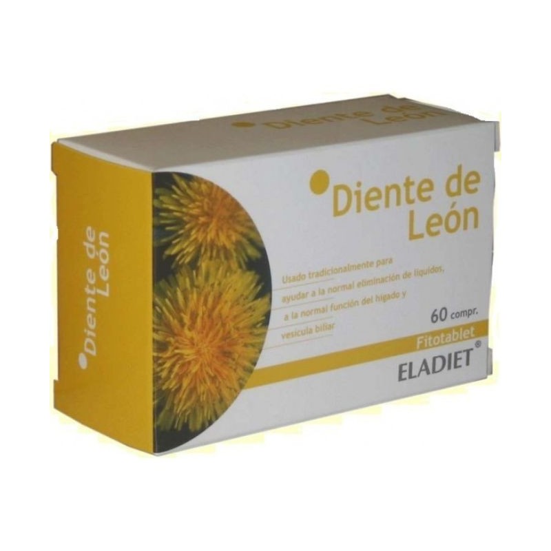 Comprar online FITOTABLET DIENTE LEON 330 mg 60 Comp de ELADIET