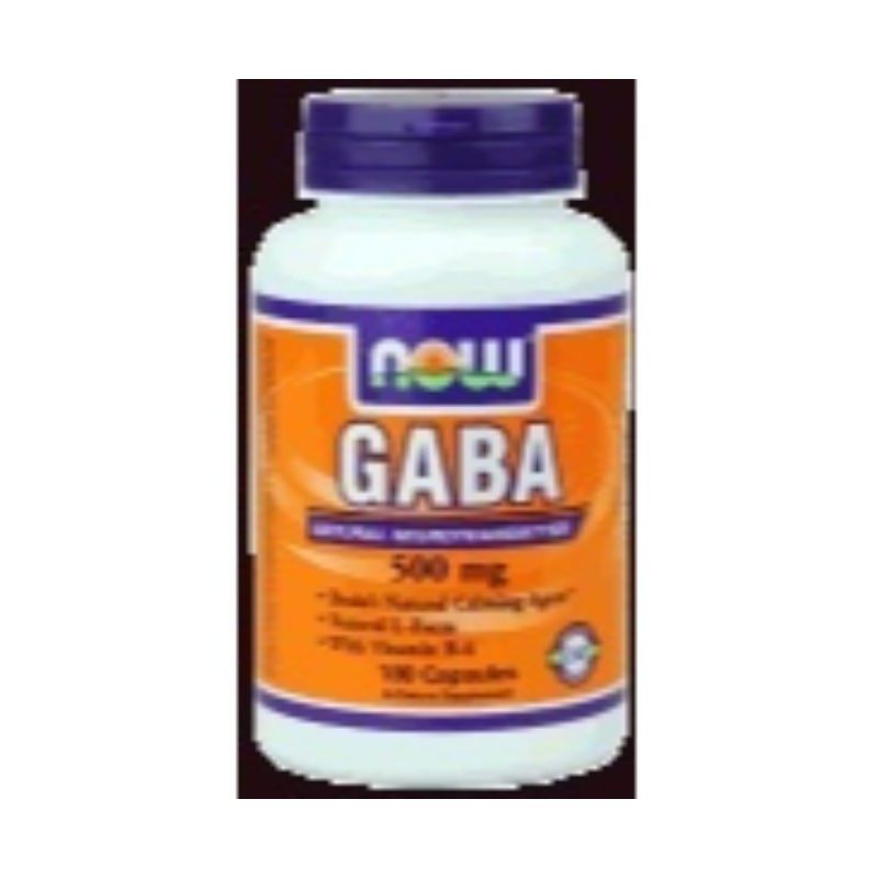 Comprar online GABA 500 mg 100 Caps de NOW