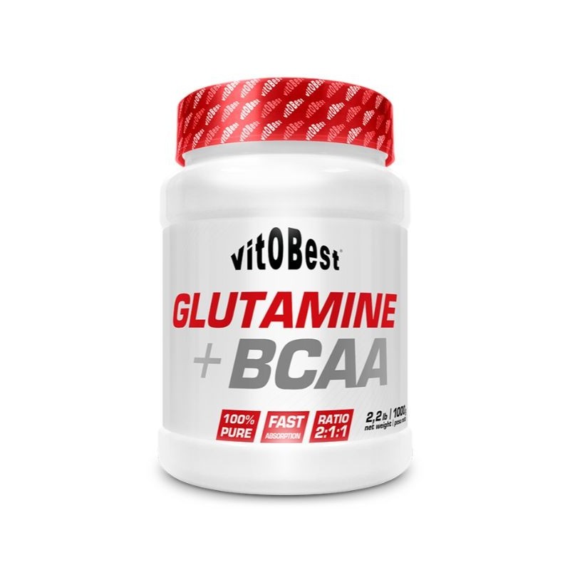 Comprar online GLUTAMINA + BCAA COMPLEX 1000 mg LIMON de VIT.O.BEST