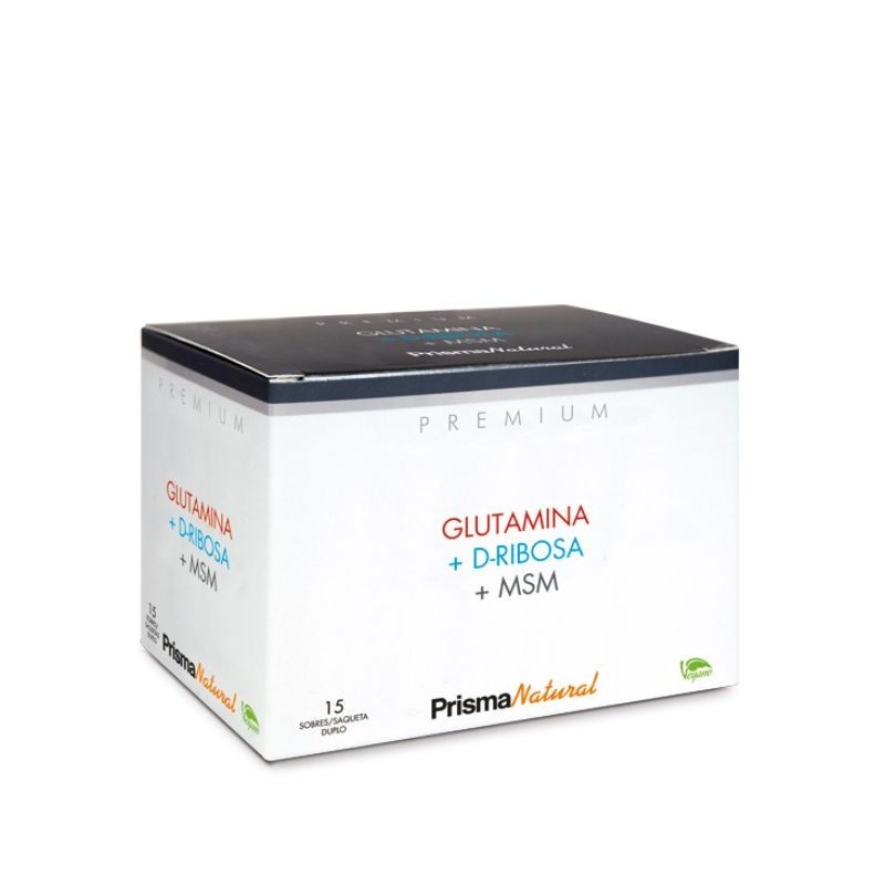 Comprar online GLUTAMINA + D-RIBOSA + MSM 15 sticks de PRISMA PREMIUN