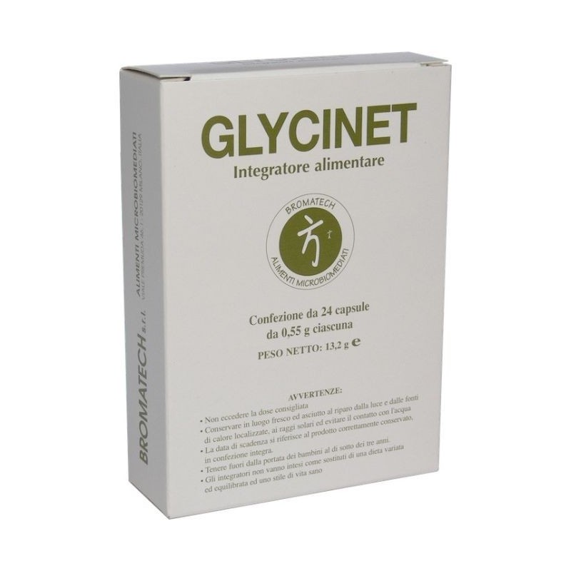 Comprar online GLYCINET 24 CAPSULAS de BROMATECH