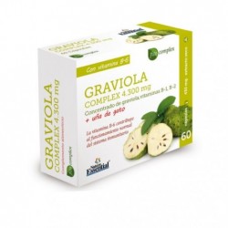 Comprar online GRAVIOLA COMPLEX 4300 mg 60 Caps BLISTER de NATURE ESSENTIAL. Imagen 1