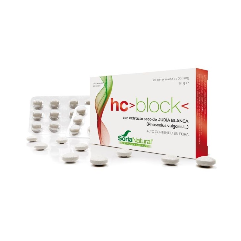 Comprar online HC BLOCK 500 mg x 24 Comp de SORIA