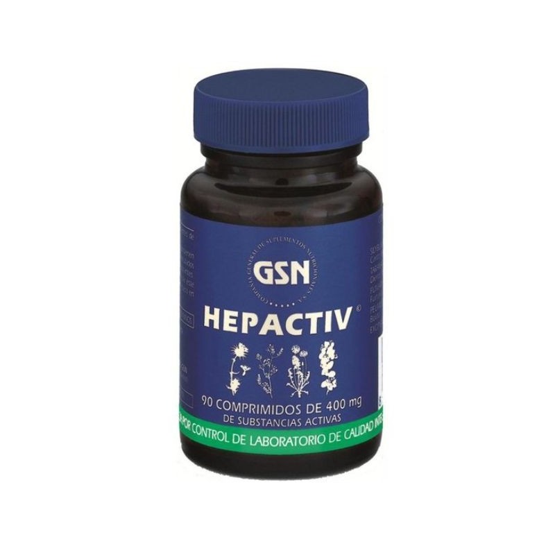 Comprar online HEPACTIV 400 mg 90 Comp de GSN
