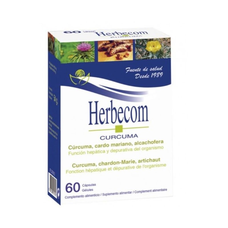 Comprar online HERBECOM CURCUMA 60 Caps de BIOSERUM