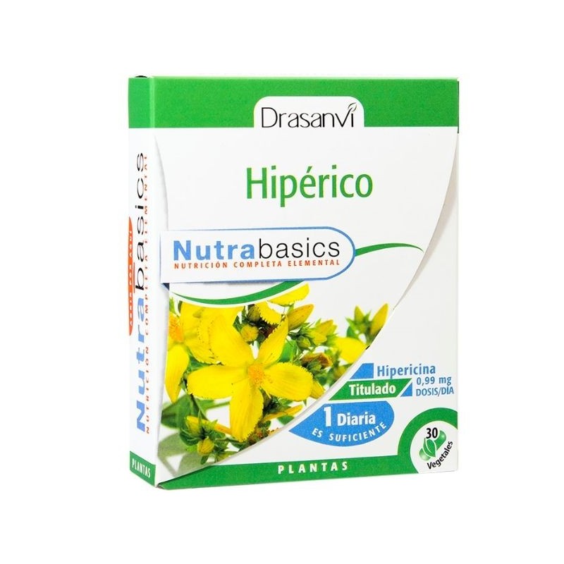 Comprar online HIPERICO 30 Caps NUTRABASICOS de DRASANVI