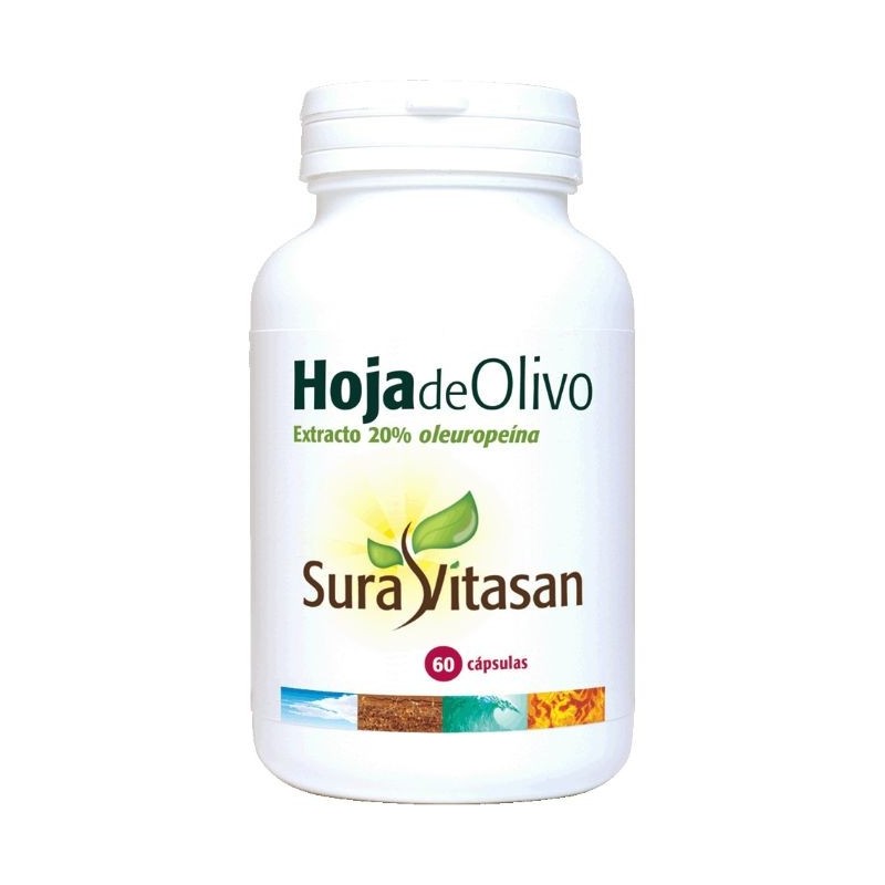 Comprar online HOJA OLIVO 500 mg 60 Caps de SURA VITASAN