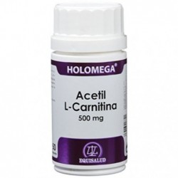 Comprar online HOLOMEGA ACETIL L-CARNITINA 50 Caps de EQUISALUD. Imagen 1