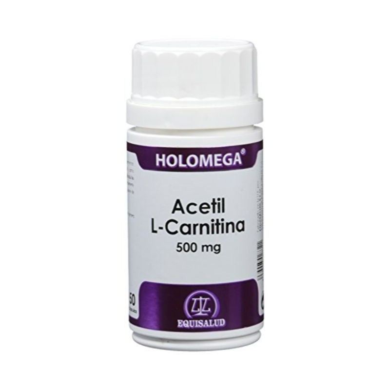 Comprar online HOLOMEGA ACETIL L-CARNITINA 50 Caps de EQUISALUD