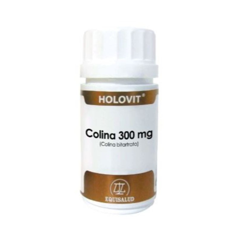 Comprar online HOLOVIT COLINA 300 mg 50 Caps de EQUISALUD