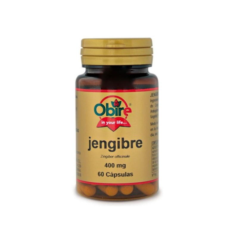 Comprar online JENGIBRE 400 mg 60 Caps de OBIRE
