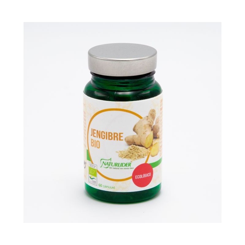 Comprar online JENGIBRE BIO 60 CAPSULAS VEGETALES de NATURLIDER