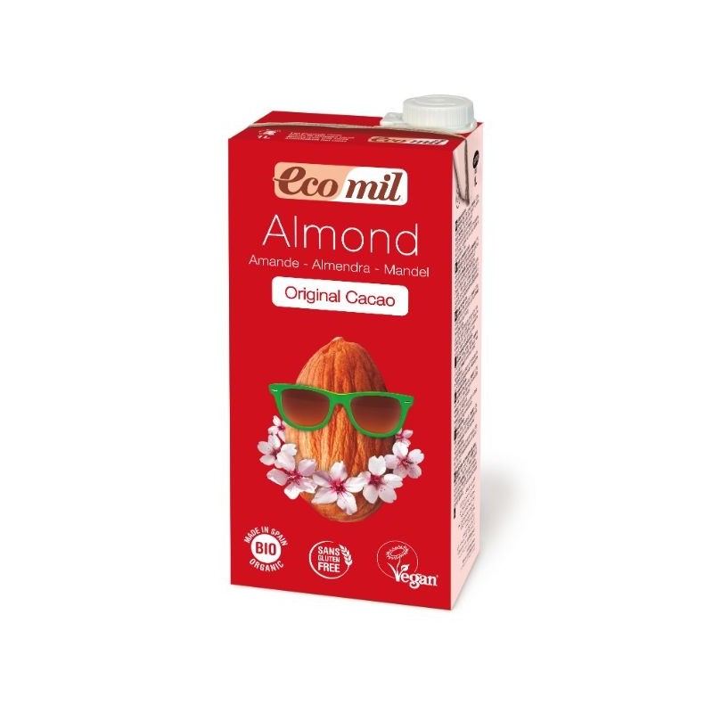 Comprar online ECOMIL ALMOND CHOCOLATE 1L de NUTRIOPS. Imagen 1