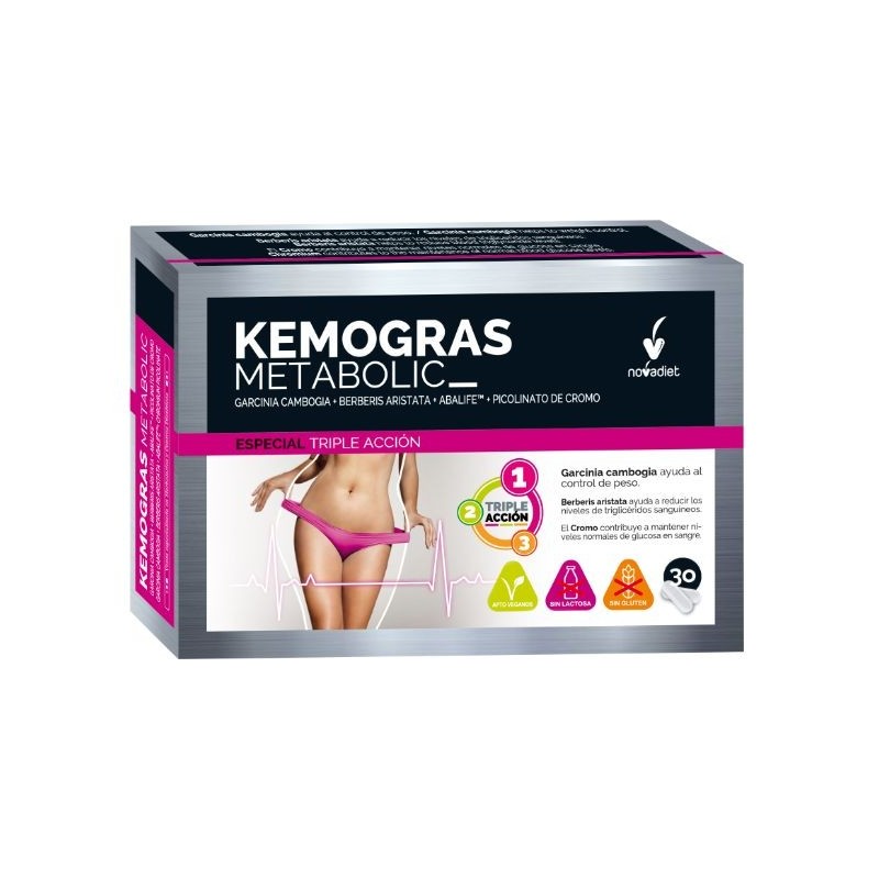 Comprar online KEMOGRAS METABOLIC 30 Caps Veg. de NOVADIET