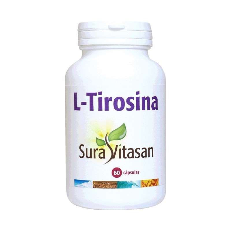 Comprar online L TIROSINA 500 mg 60 Caps de SURA VITASAN