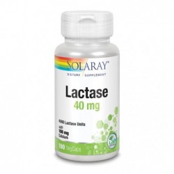 Comprar online LACTASE 40 mg 4000 FCC 100 Vcaps de SOLARAY. Imagen 1