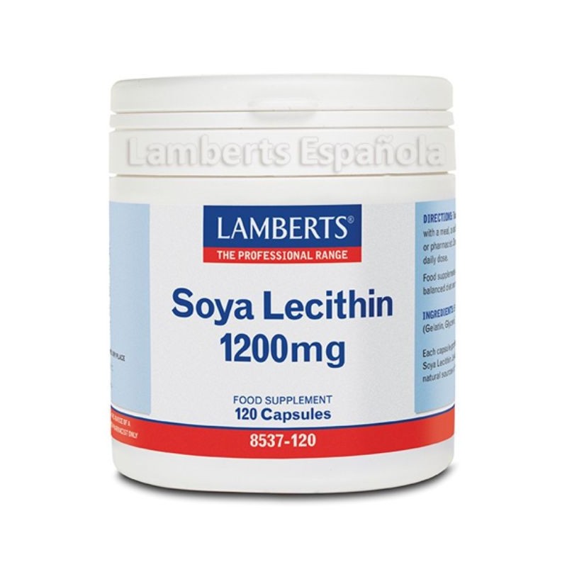 Comprar online LECITINA SOJA 1200 mg 120 Caps de LAMBERTS