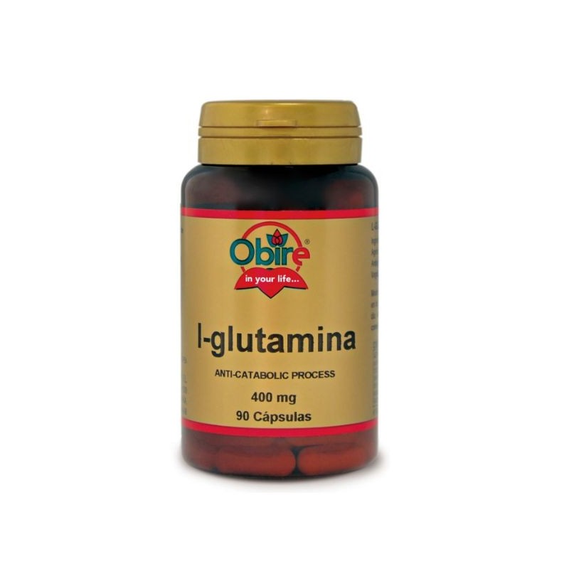 Comprar online L-GLUTAMINA 400 mg 90 Caps de OBIRE