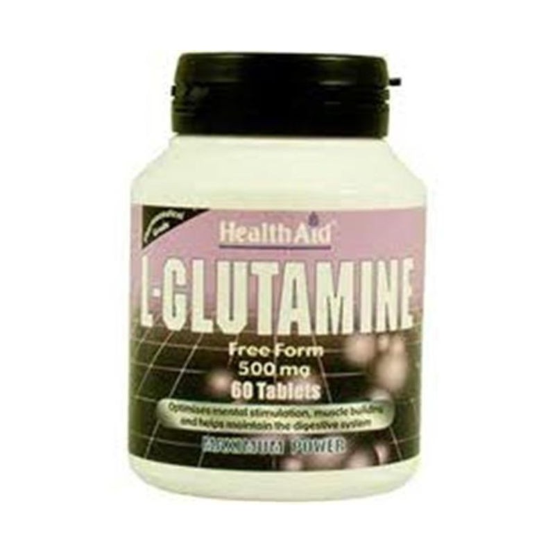 Comprar online L-GLUTAMINA 500 mg X 60 Comp de HEALTH AID